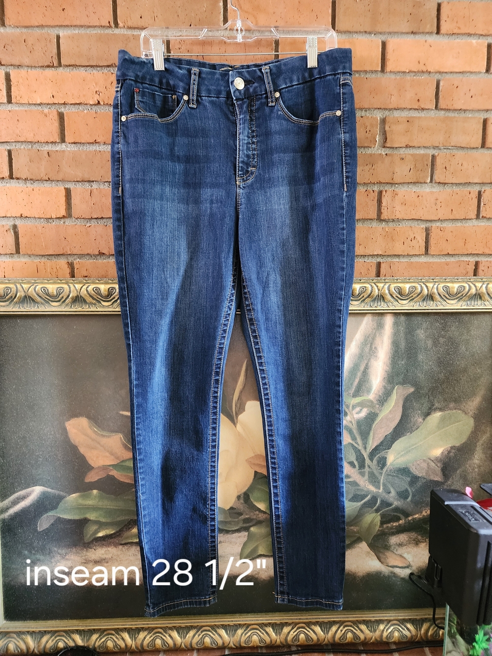 Seven7 Women's Indigo Skinny Jeans 14